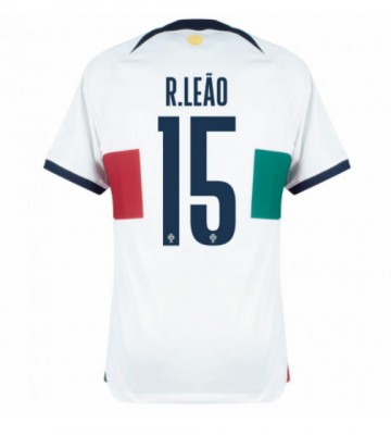 Portugal Rafael Leao #15 Replica Away Stadium Shirt World Cup 2022 Short Sleeve
